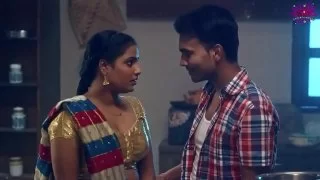 Young telugu in the kitchen has sex